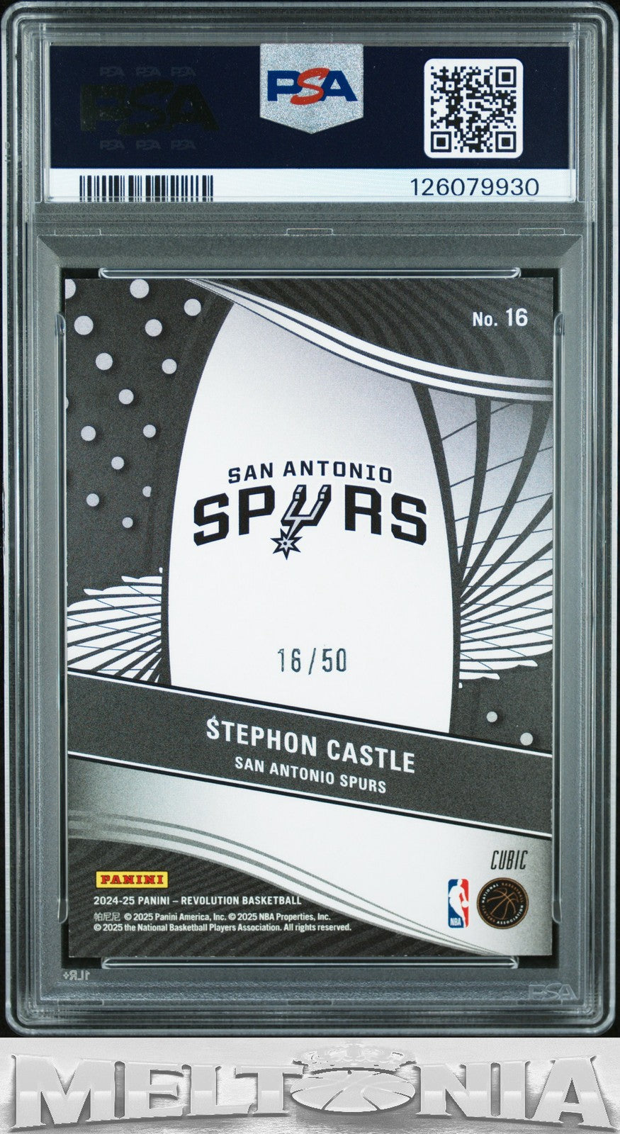 Stephon Castle 2024-25 Panini Revolution #16 Supernova Cubic 16/50