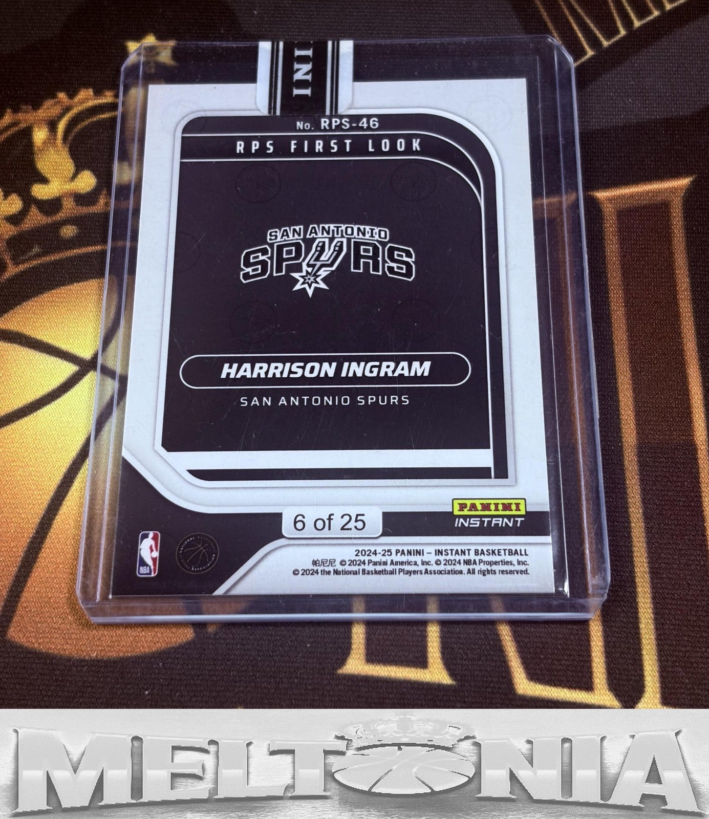 Harrison Ingram 2024-25 Panini Instant NBA RPS First Look #RPS-46 Jungle 6/25 RC