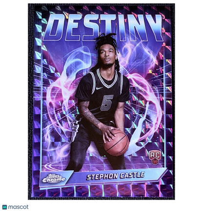 2025 Topps Chrome Destiny Stephon Castle #D-3 RC