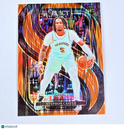 2025 Panini Select Basketball Stephon Castle #175 Rookie