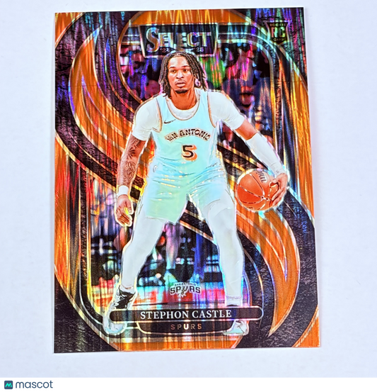 2025 Panini Select Basketball Stephon Castle #175 Rookie