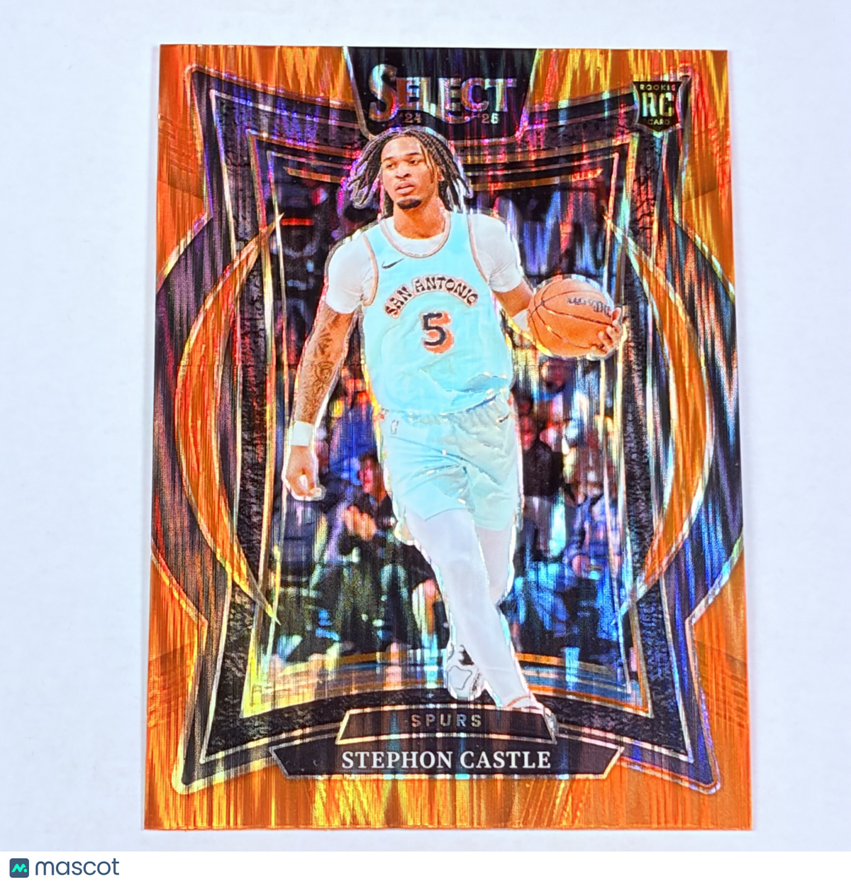2025 Panini Select Prizm Concourse Stephon Castle #72 RC Rookie