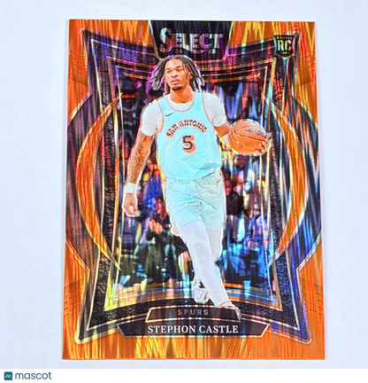 2025 Panini Select Prizm Concourse Stephon Castle #72 RC Rookie