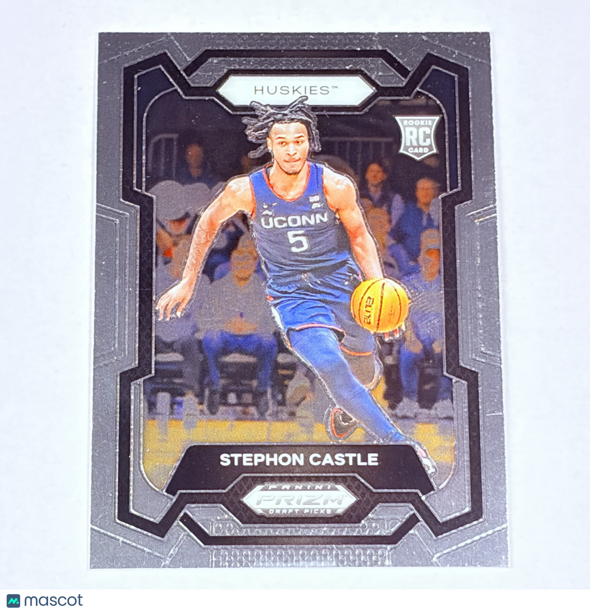 2024 Panini Prizm Draft Picks Stephon Castle #17 Mint Base Set Spurs UCONN