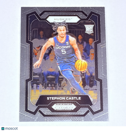 2024 Panini Prizm Draft Picks Stephon Castle #17 Mint Base Set Spurs UCONN