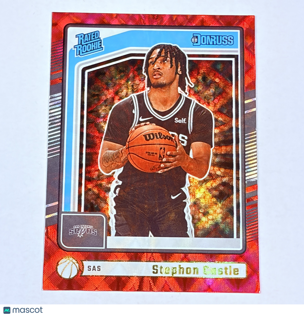 2024-25 Panini Donruss Stephon Castle #244 International Red Mint RC Rookie