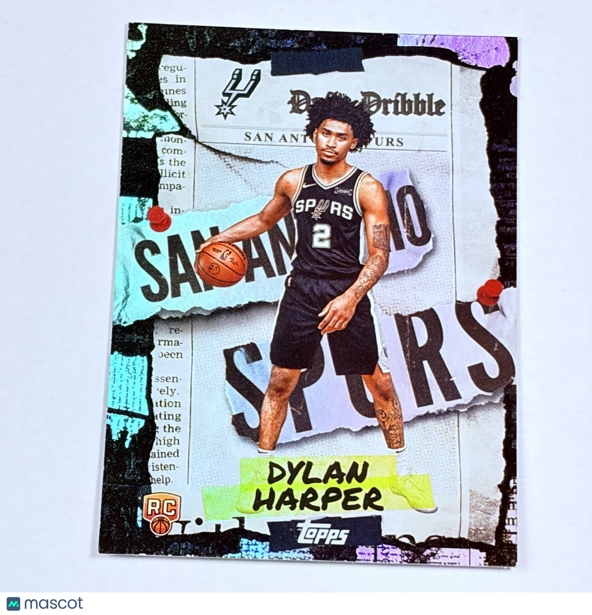 2025 Topps Flagship Dylan Harper #DD-32 RC Mint Insert Rookie