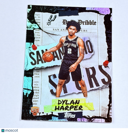 2025 Topps Flagship Dylan Harper #DD-32 RC Mint Insert Rookie