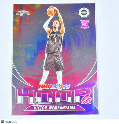 2024 Panini NBA Hoops Hoopla Premium Stock Victor Wembanyama #5 RC