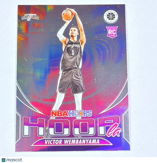 2024 Panini NBA Hoops Hoopla Premium Stock Victor Wembanyama #5 RC
