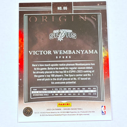 2023 Panini Origins Victor Wembanyama #86 RC