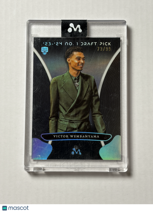 2023-24 Topps Mercury Victor Wembanya #2 Refractor Rookie RC SSP 73/99 Spurs
