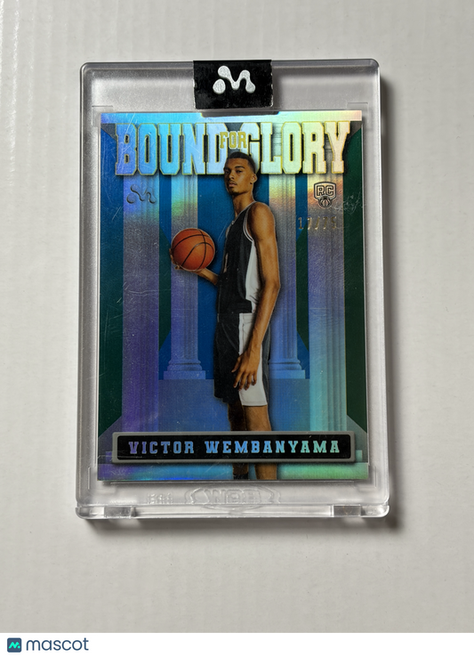 2023-24 Topps Mercury Victor Wembanyama #VW-5 Blue Bound Glory Rookie RC 17/75