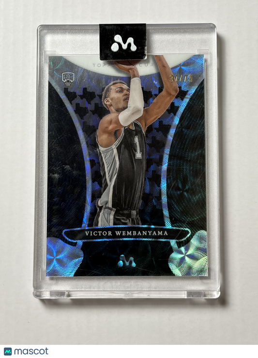 23 Topps Mercury Victor Wembanyama #11 Texas Kaleidoscope Refractor SSP RC 37/75