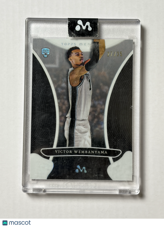 2023-24 Topps Mercury Victor Wembanyama #6 White Refractor Rookie RC SSP 27/35