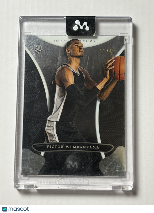2023-24 Topps Mercury Victor Wembanyama #15 French Refractor RC Rookie SSP 11/45