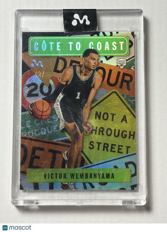 2023 Topps Mercury Victor Wembanyama #VW-3 Refractor Rookie RC SSP 42/99 Spurs