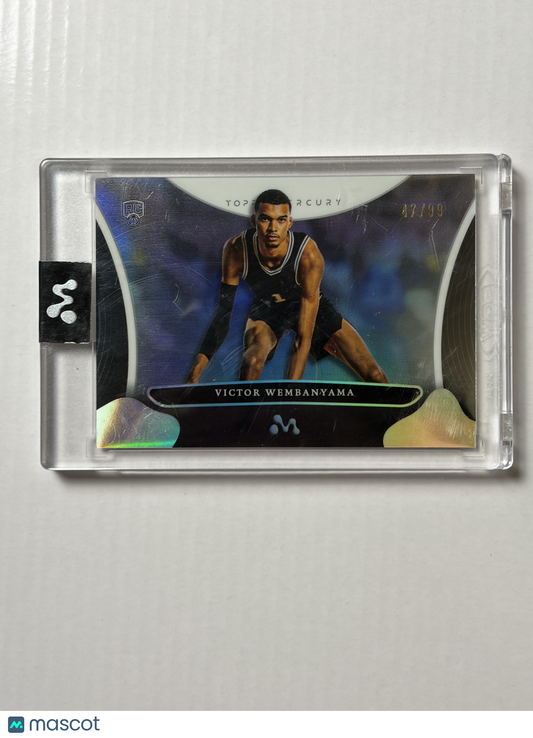 2023-24 Topps Mercury Victor Wembanyama #16 Refractor Rookie RC SP 47/99 Spurs