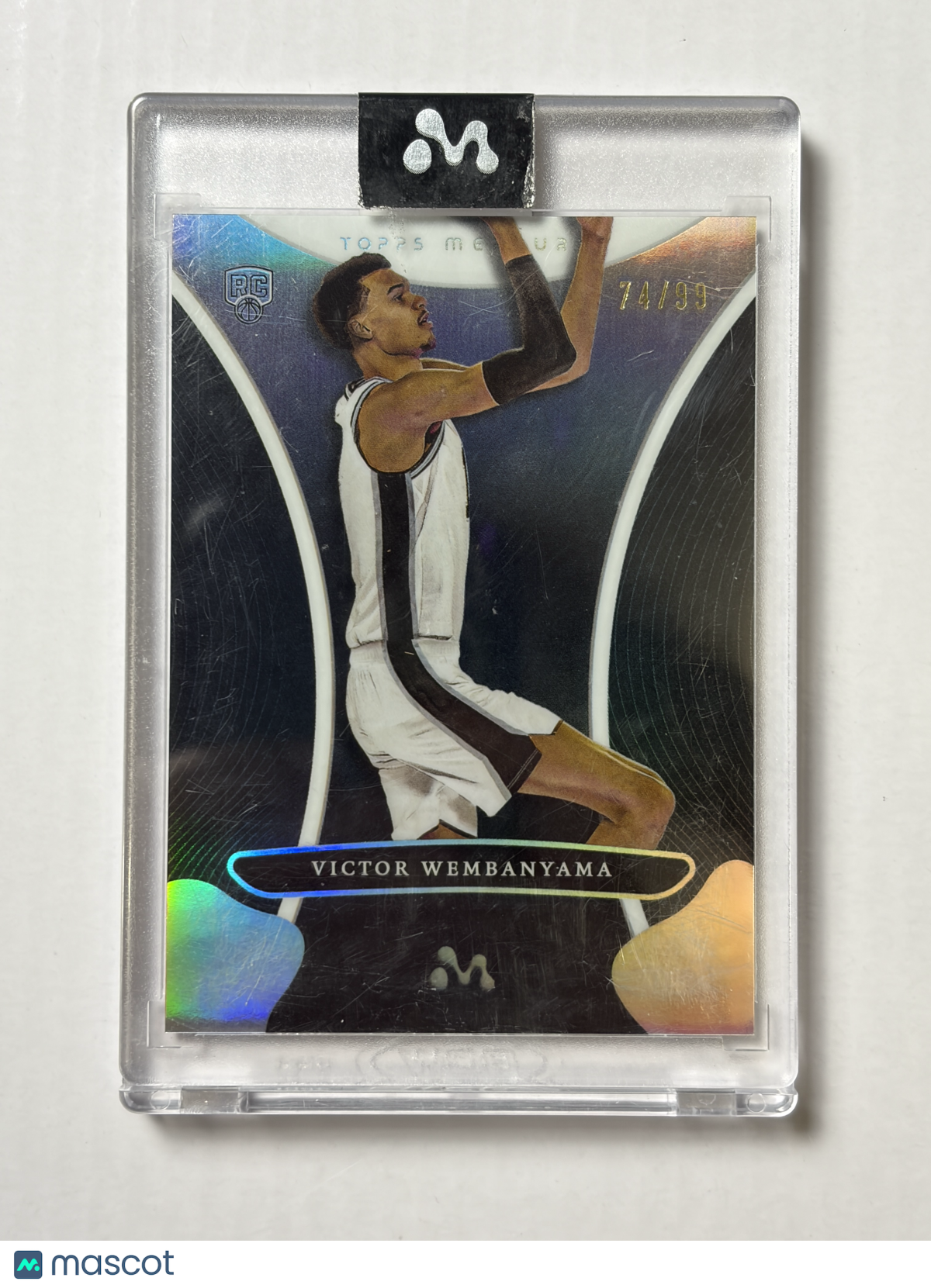 2023-24 Topps Mercury Victor Wembanyama #5 Refractor Rookie RC SSP 74/99