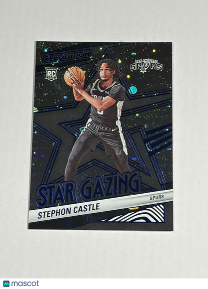 2024 Panini Revolution Star Gazing Stephon Castle #4 Cosmo Insert RC 267/285