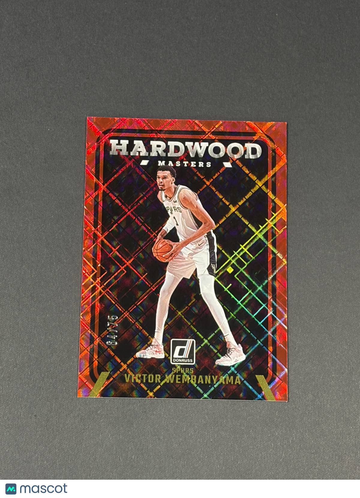 2024 Panini Donruss Hardwood Masters Victor Wembanyama #1 64/75