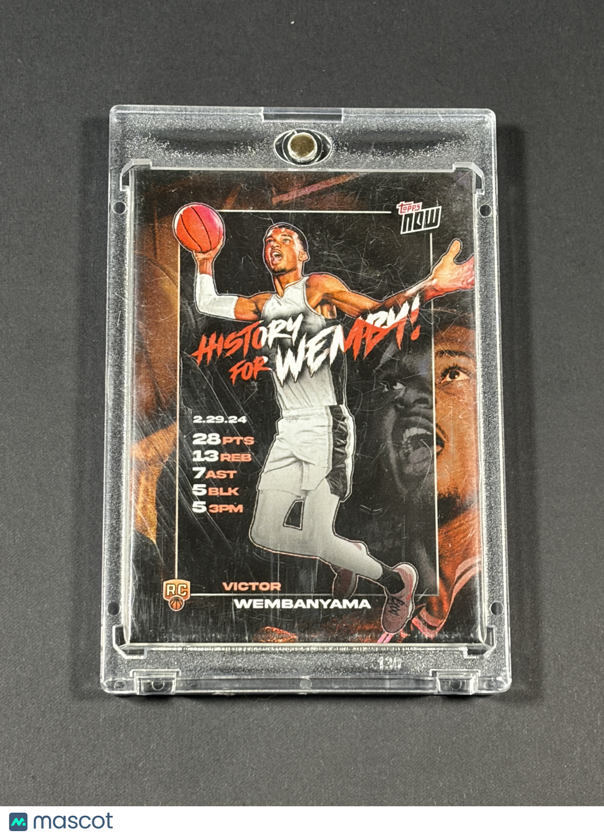 2024 Topps Now Victor Wembanyama Victor Wembanyama #VW-3 Rookie