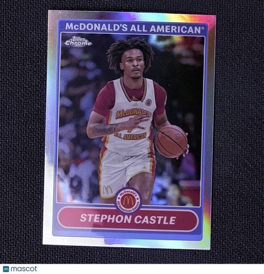 2023 Topps Chrome McDonald's All American Stephon Castle #2K7-11 Mint