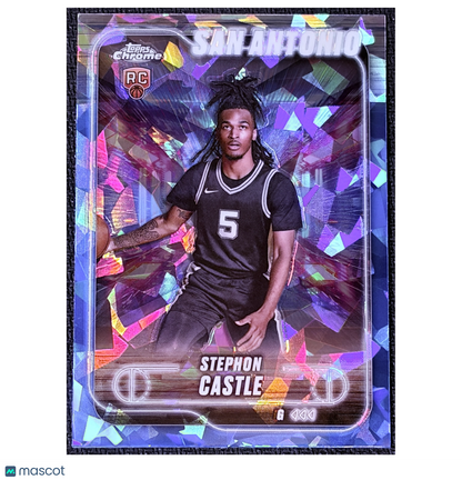2024 Topps Chrome Stephon Castle #122 RC