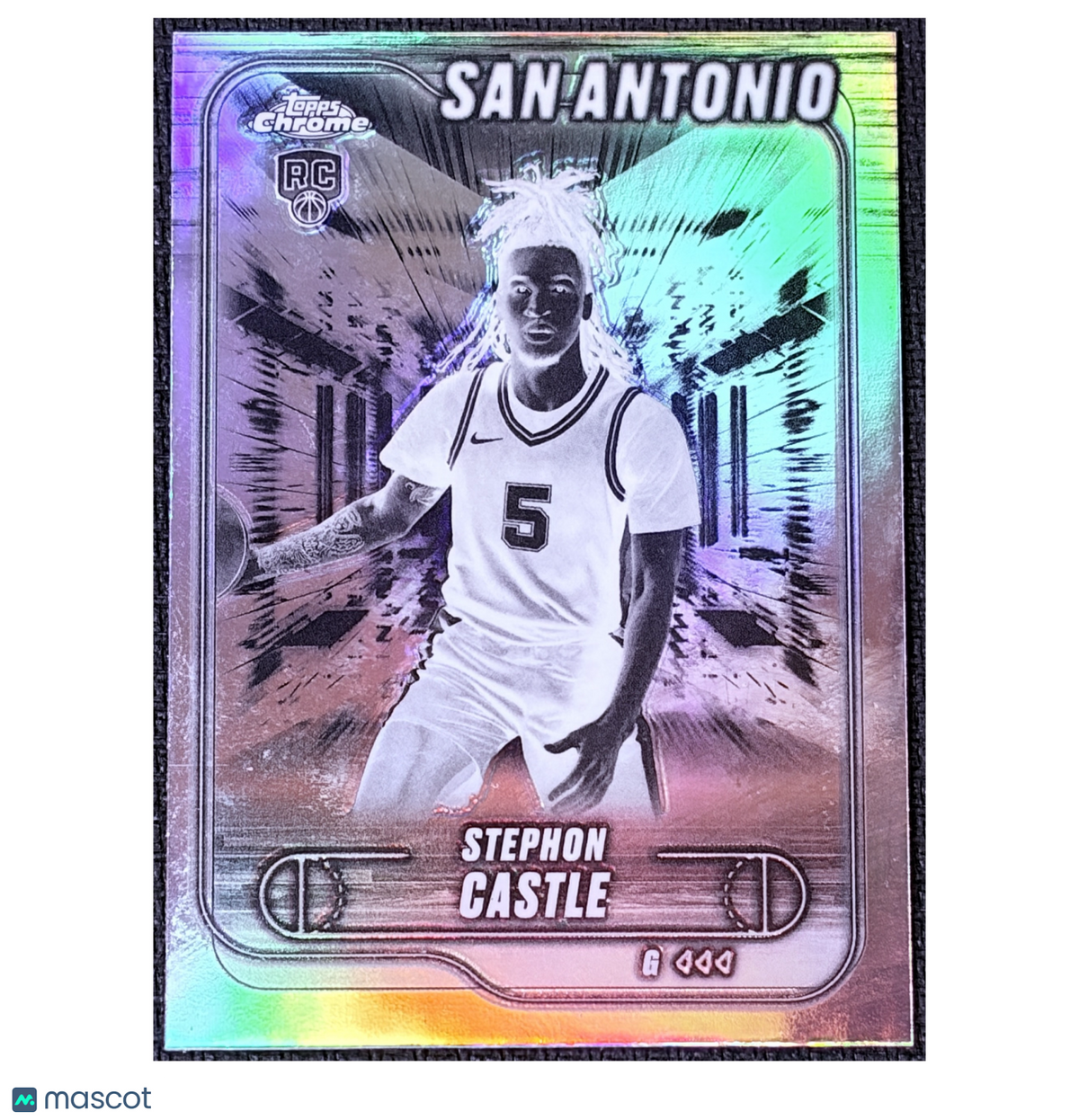 2024 Topps Chrome Basketball Stephon Castle #122 RC