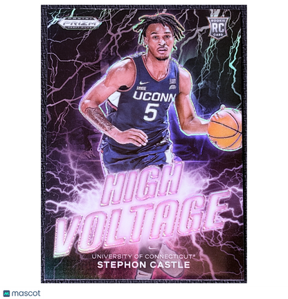 2024 Panini Prizm Draft Picks High Voltage Stephon Castle #12 RC