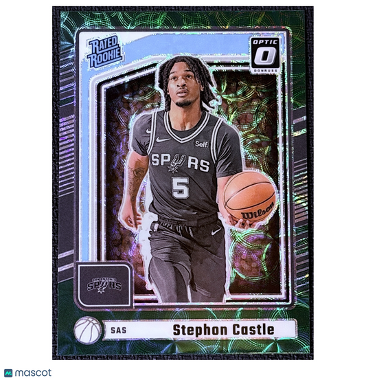 Stephon Castle 2024 Panini Donruss Optic card