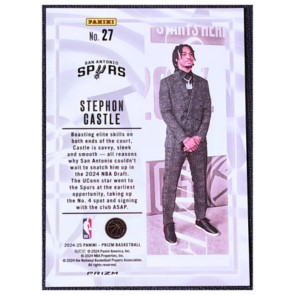 2024 Panini Prizm Sublime Stephon Castle #27 RC