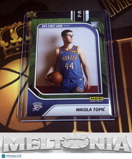 Nikola Topić 2024-25 Panini Instant NBA RPS First Look #RPS-12 Jungle 25/25 RC