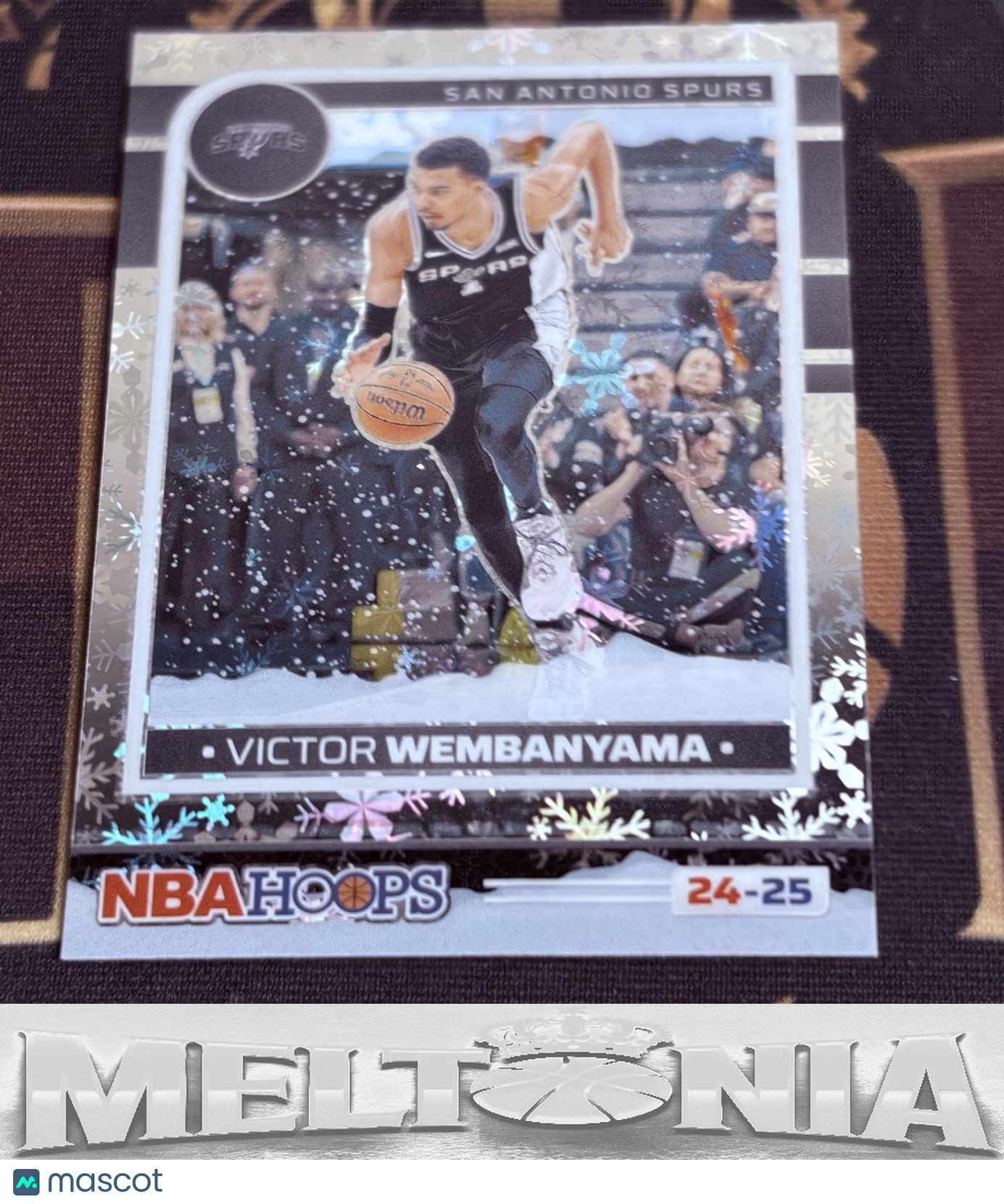 Victor Wembanyama 2024-25 Hoops Winter #165 Prizms Premium