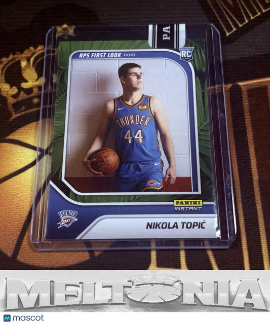 Nikola Topić 2024-25 Panini Instant NBA RPS First Look #RPS-12 Jungle 1/25 RC