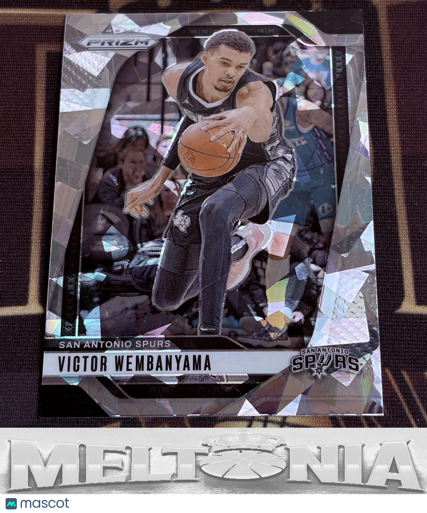 Victor Wembanyama 2024-25 Panini Prizm #172 Prizms Ice