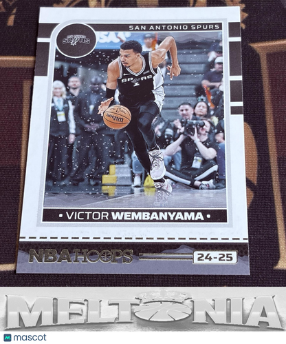 Victor Wembanyama 2024-25 Hoops Winter card