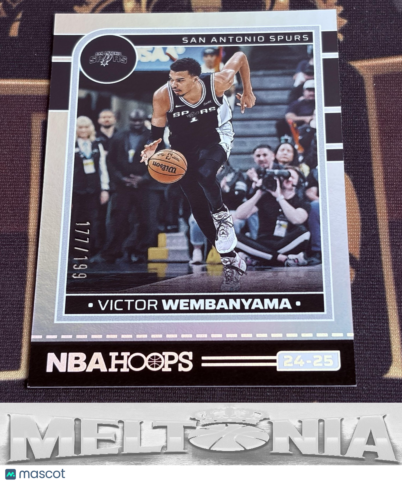 Victor Wembanyama 2024-25 Hoops #165 Silver 177/199