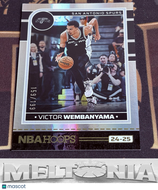 Victor Wembanyama 2024-25 Hoops #165 Premium Box Set 159/199