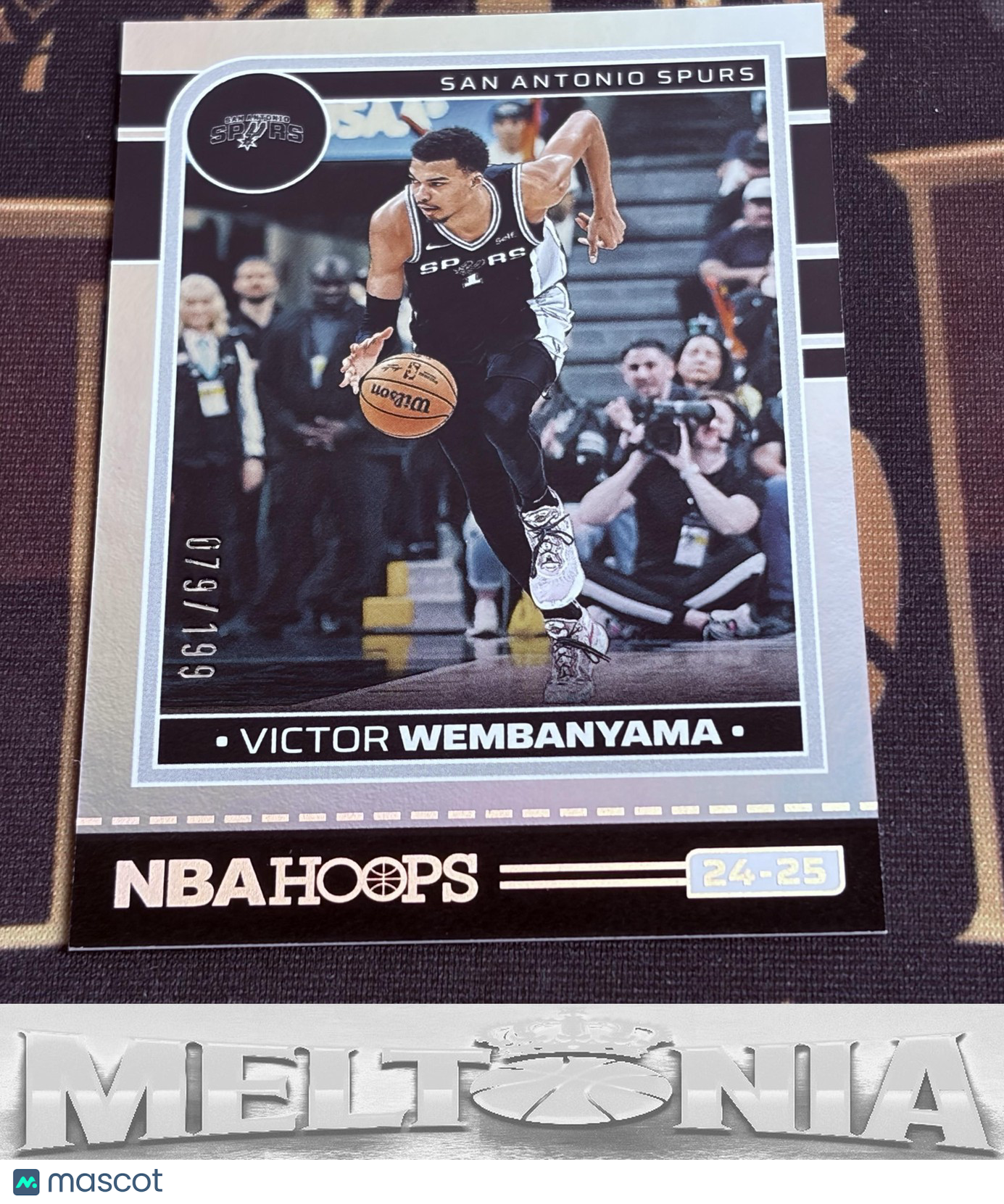 Victor Wembanyama 2024-25 Hoops #165 Silver 079/199