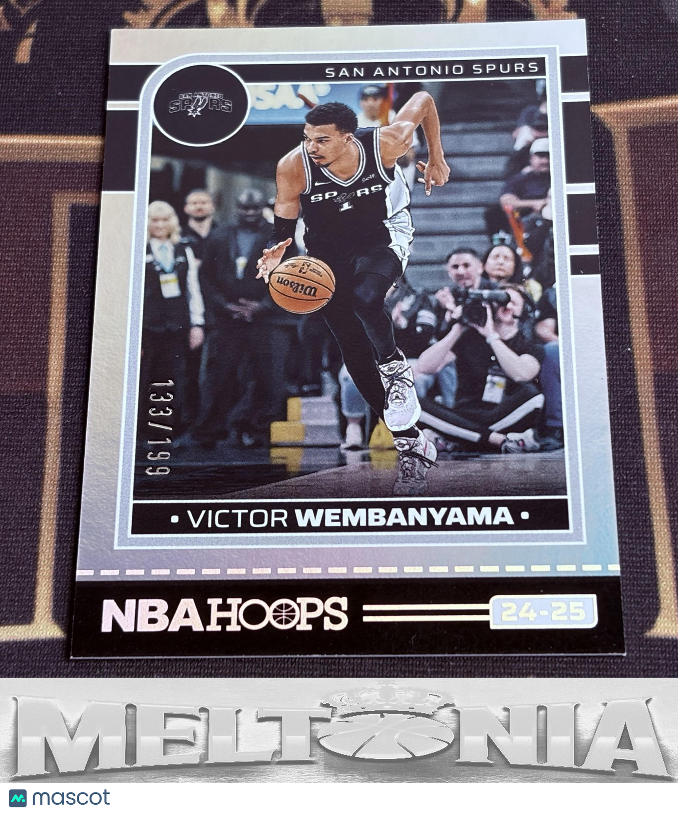 Victor Wembanyama 2024-25 Hoops #165 Silver 133/199