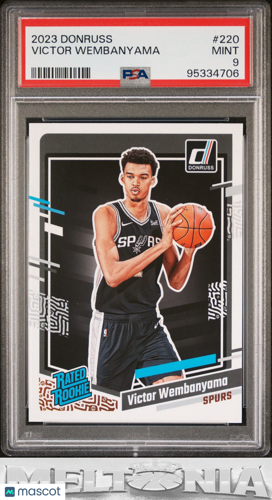 Victor Wembanyama 2023-24 Donruss #220 PSA 9 RC