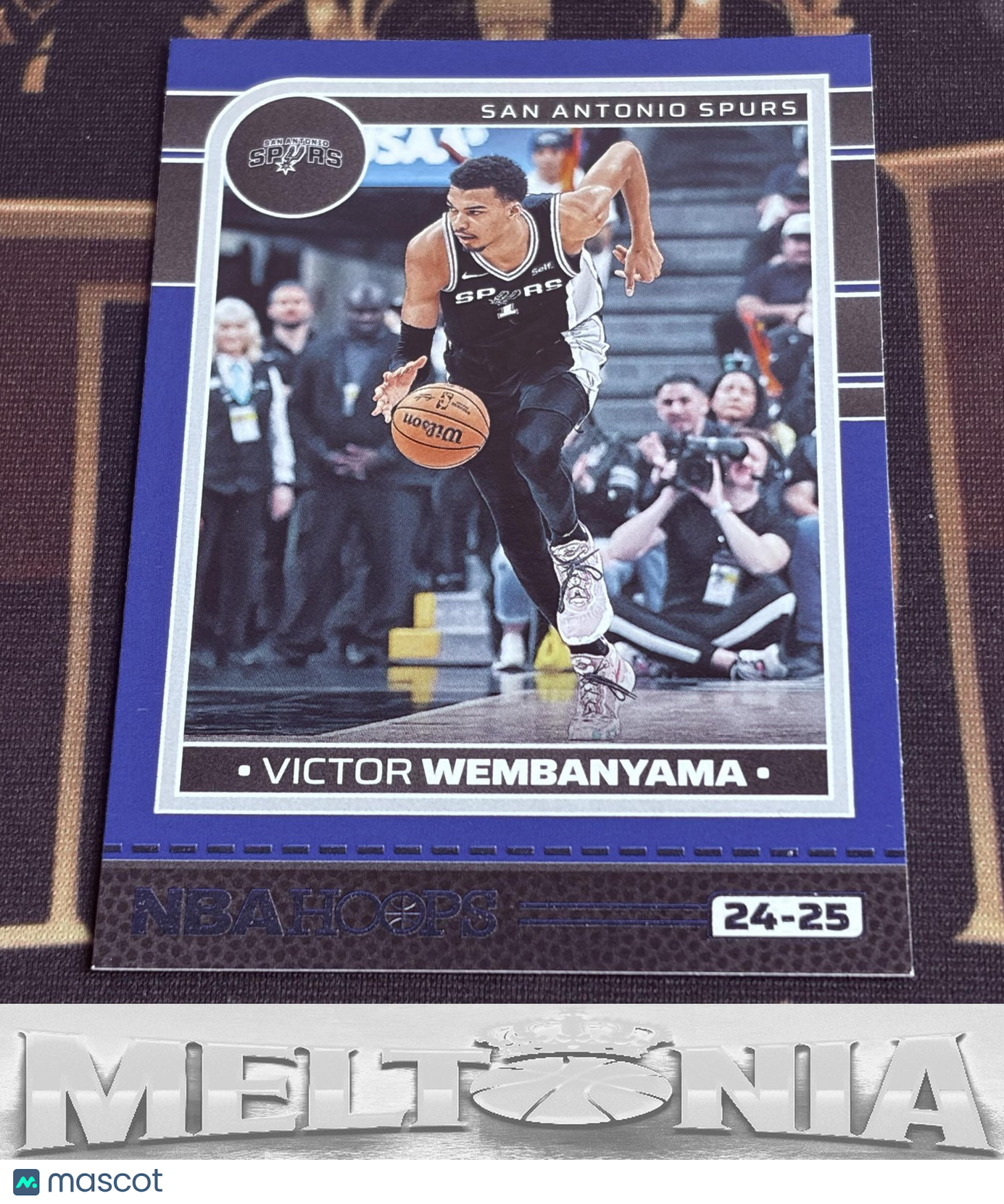 Victor Wembanyama 2024-25 Hoops #165 Blue