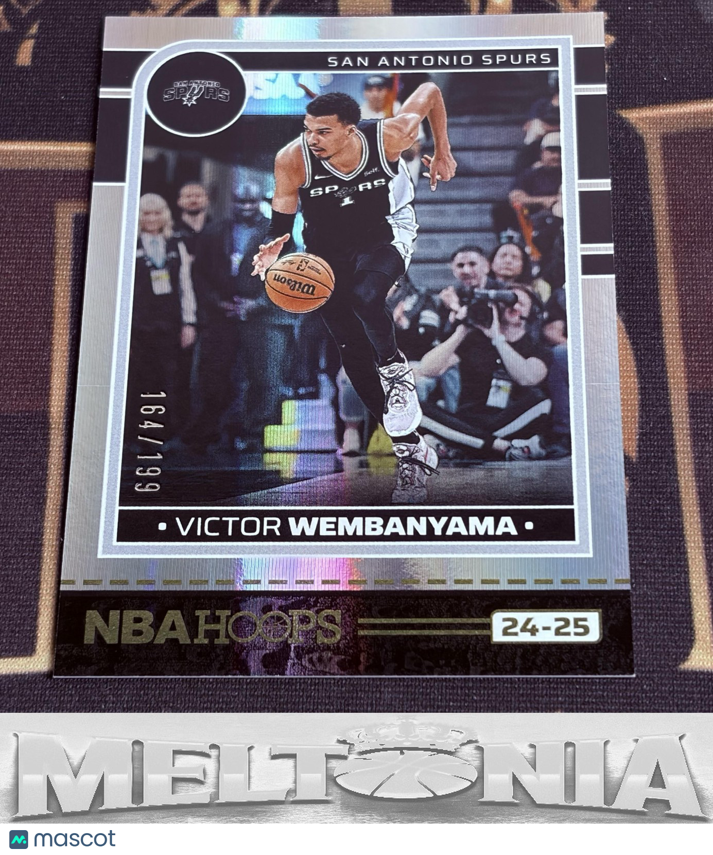 Victor Wembanyama 2024-25 Hoops #165 Premium Box Set 164/199
