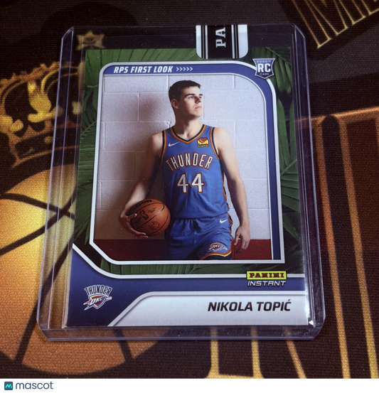 Nikola Topić 2024-25 Panini Instant NBA RPS First Look #RPS-12 Jungle 16/25 RC