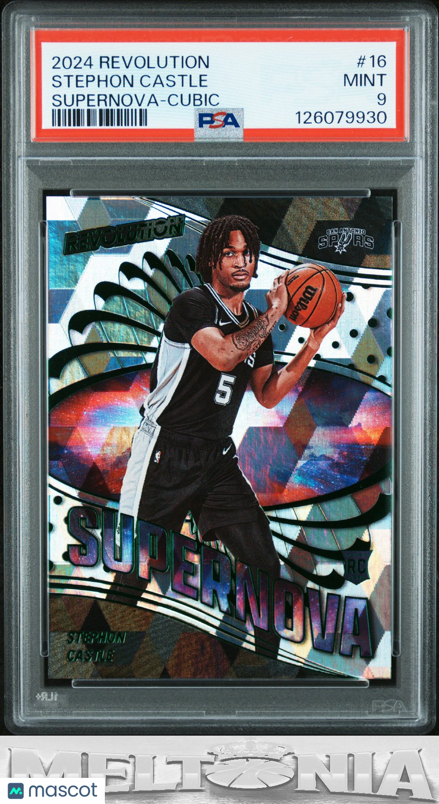Stephon Castle 2024-25 Panini Revolution #16 Supernova Cubic 16/50