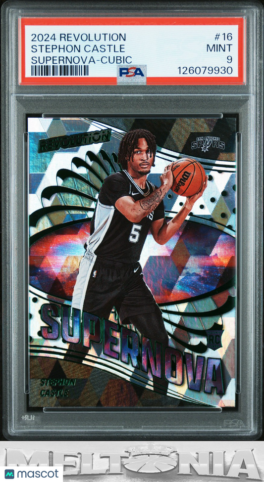 Stephon Castle 2024-25 Panini Revolution #16 Supernova Cubic 16/50