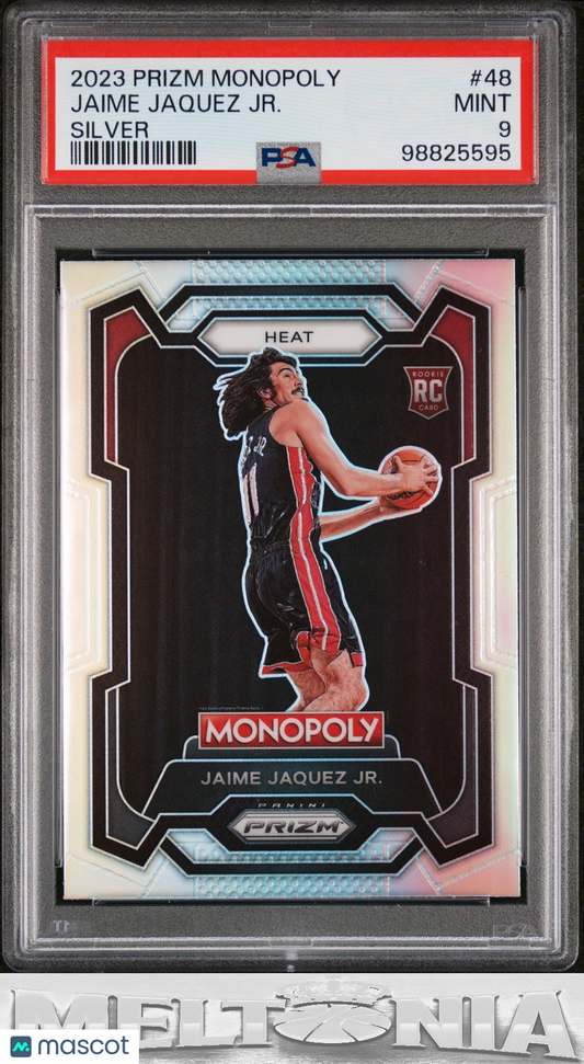 Jaime Jaquez Jr. 2023-24 Panini Prizm Monopoly #48 Silver PSA 9 RC