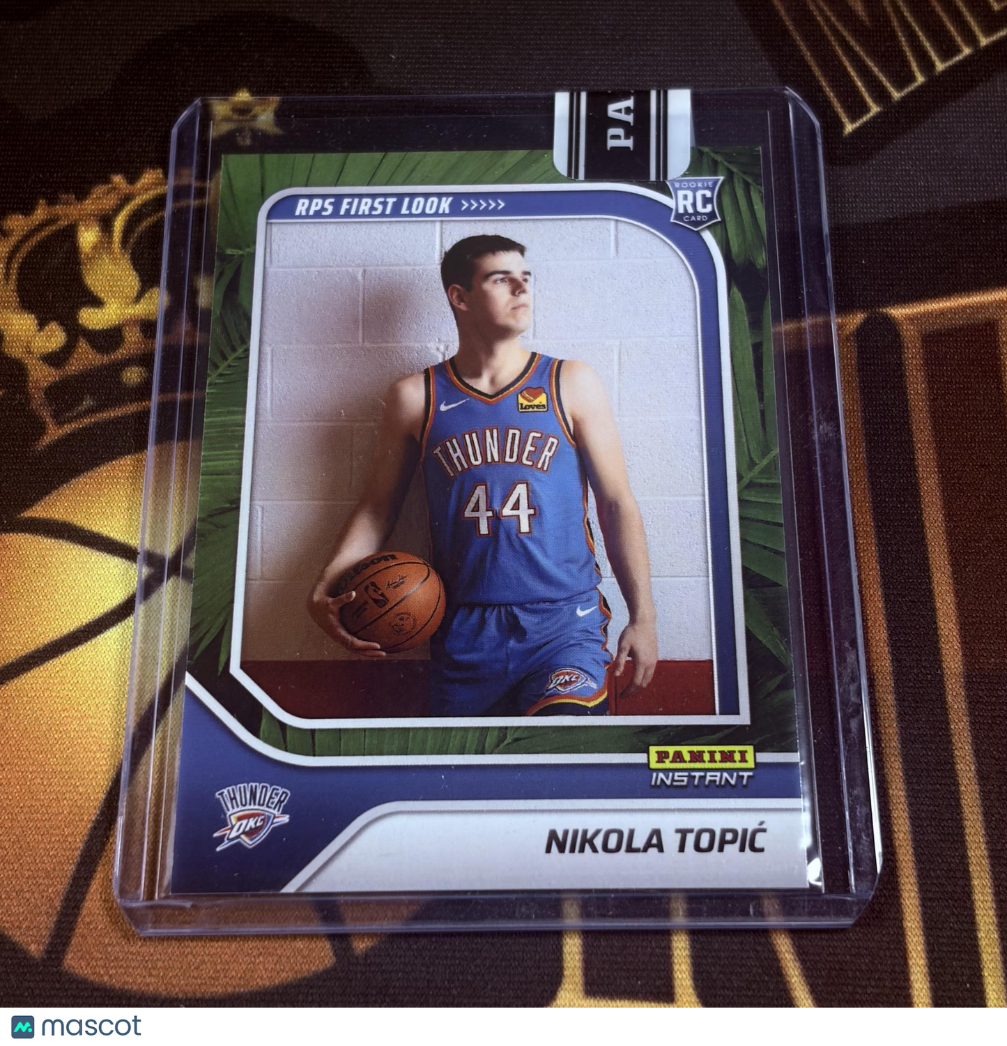 Nikola Topić 2024-25 Panini Instant NBA RPS First Look #RPS-12 Jungle 16/25 RC