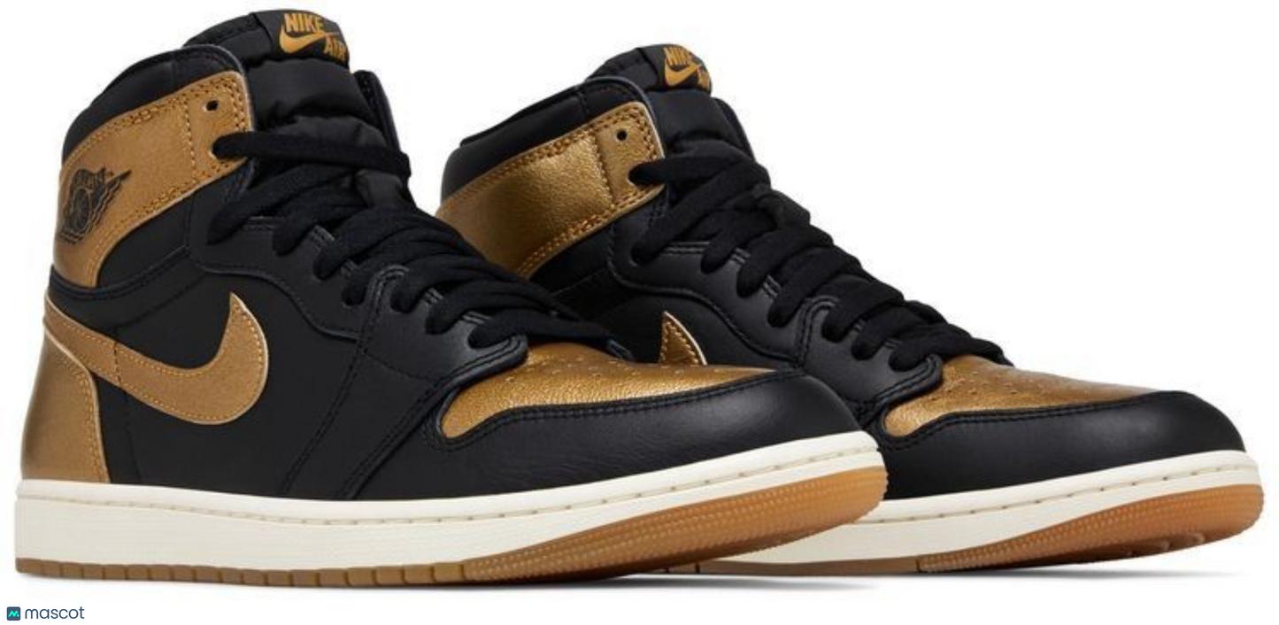 Jordan 1 Retro High OG 'Black Gold' DZ5485-07 US Mens 11
